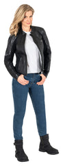 Geacă Moto Damă DL-JW-7 Detlev Louis - Piele, Slim-Fit, Versatilă