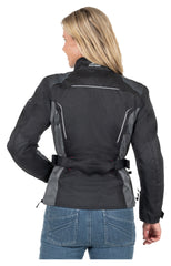 Geacă Moto Damă Season II Fastway - Impermeabilă, Respirabilă, Protecții