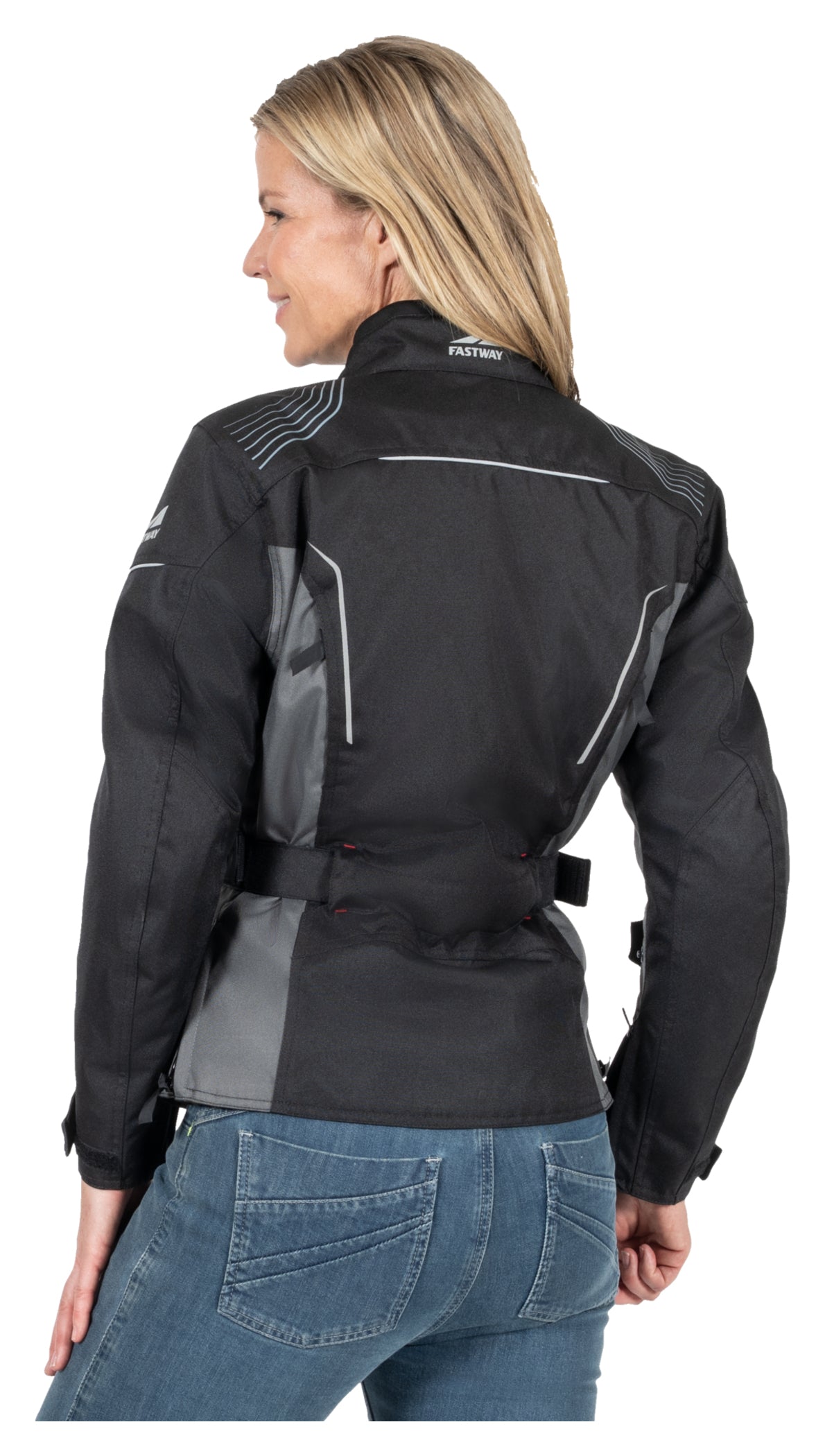 Geacă Moto Damă Season II Fastway - Impermeabilă, Respirabilă, Protecții