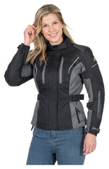 Geacă Moto Damă Season II Fastway - Impermeabilă, Respirabilă, Protecții