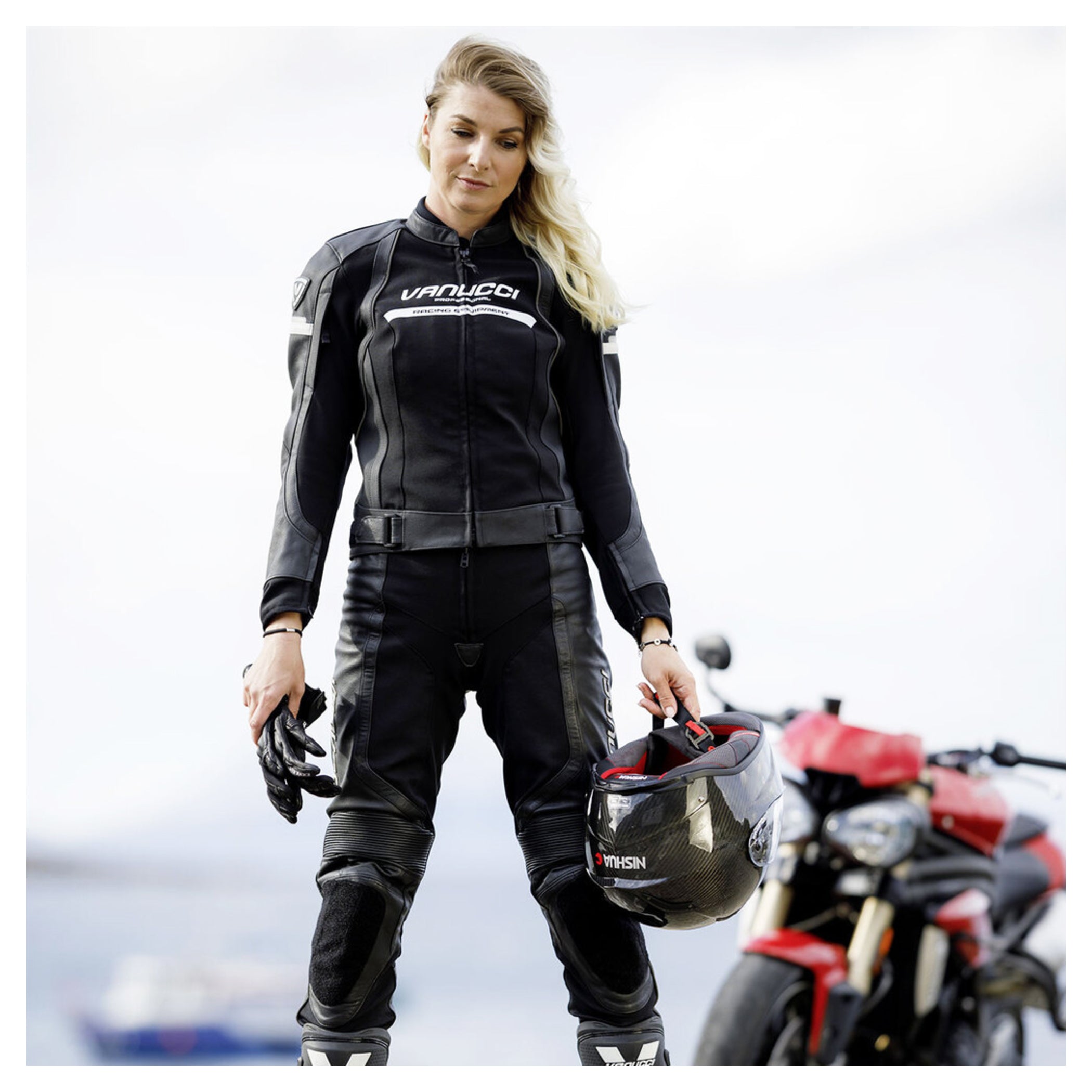 Geacă Moto Damă Vanucci ART XIX - Piele, Confort, Protecție