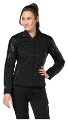 Geacă Moto Damă VSJ-3 Vanucci - Piele & Softshell, Protecții Clasa A