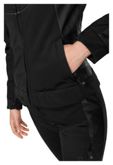 Geacă Moto Damă VSJ-3 Vanucci - Piele & Softshell, Protecții Clasa A