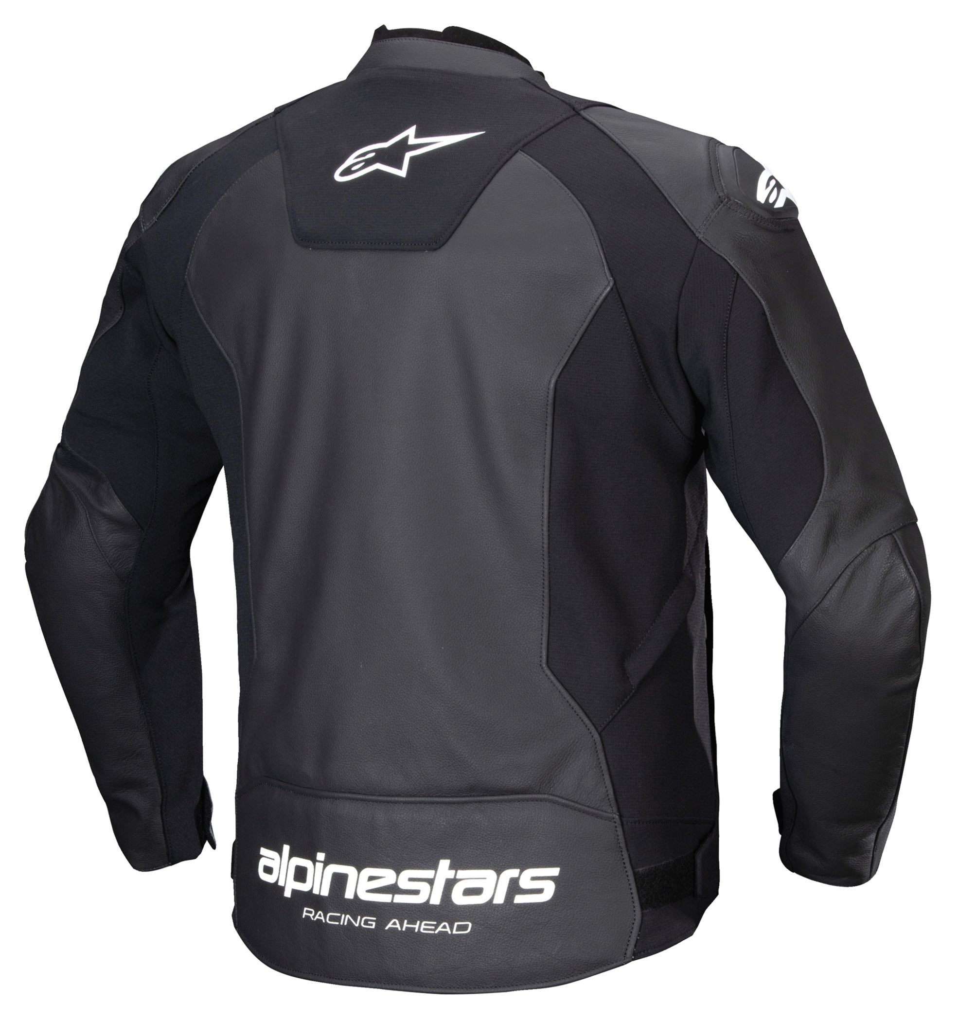 Geacă Moto Faster V3 Alpinestars - Piele, Protecții Nivel 1