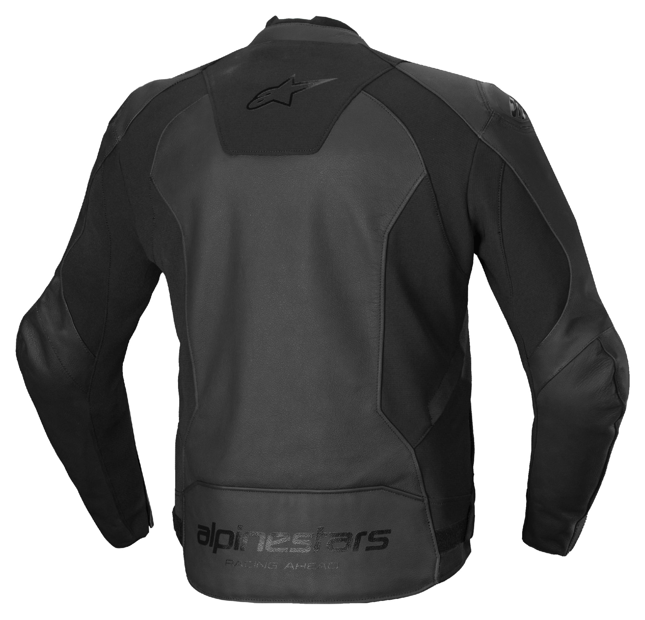 Geacă Moto Faster V3 Alpinestars - Piele, Protecții Nivel 1