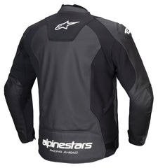 Geacă Moto Faster V3 Alpinestars - Piele, Protecții Nivel 1