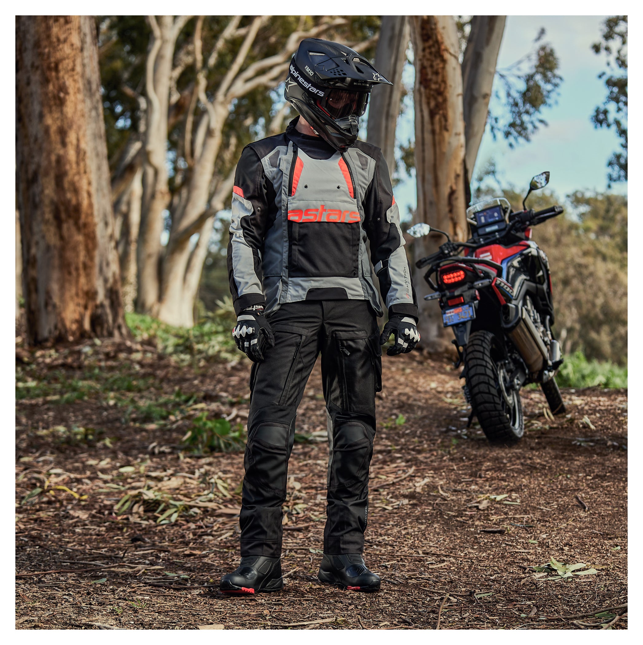 Geacă Moto Halo Drystar Alpinestars - Touring All-Season