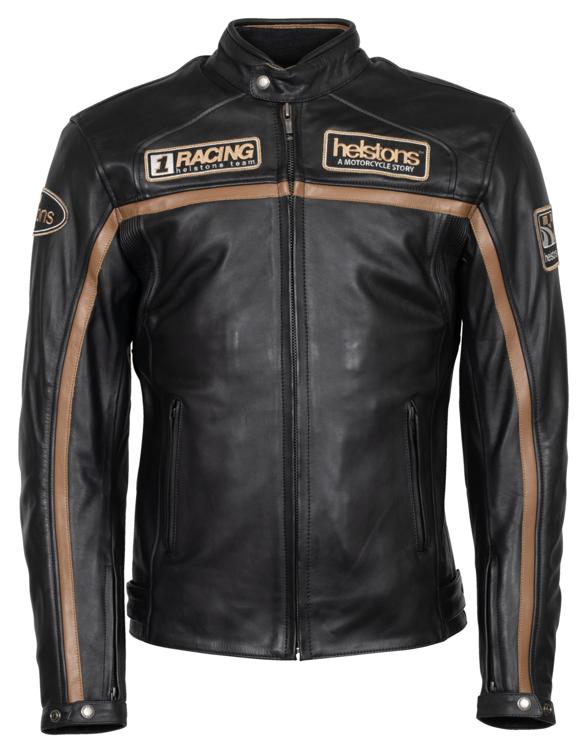 Geacă Moto Helstons Daytona Louis Edition - Vintage, Piele, Membrană