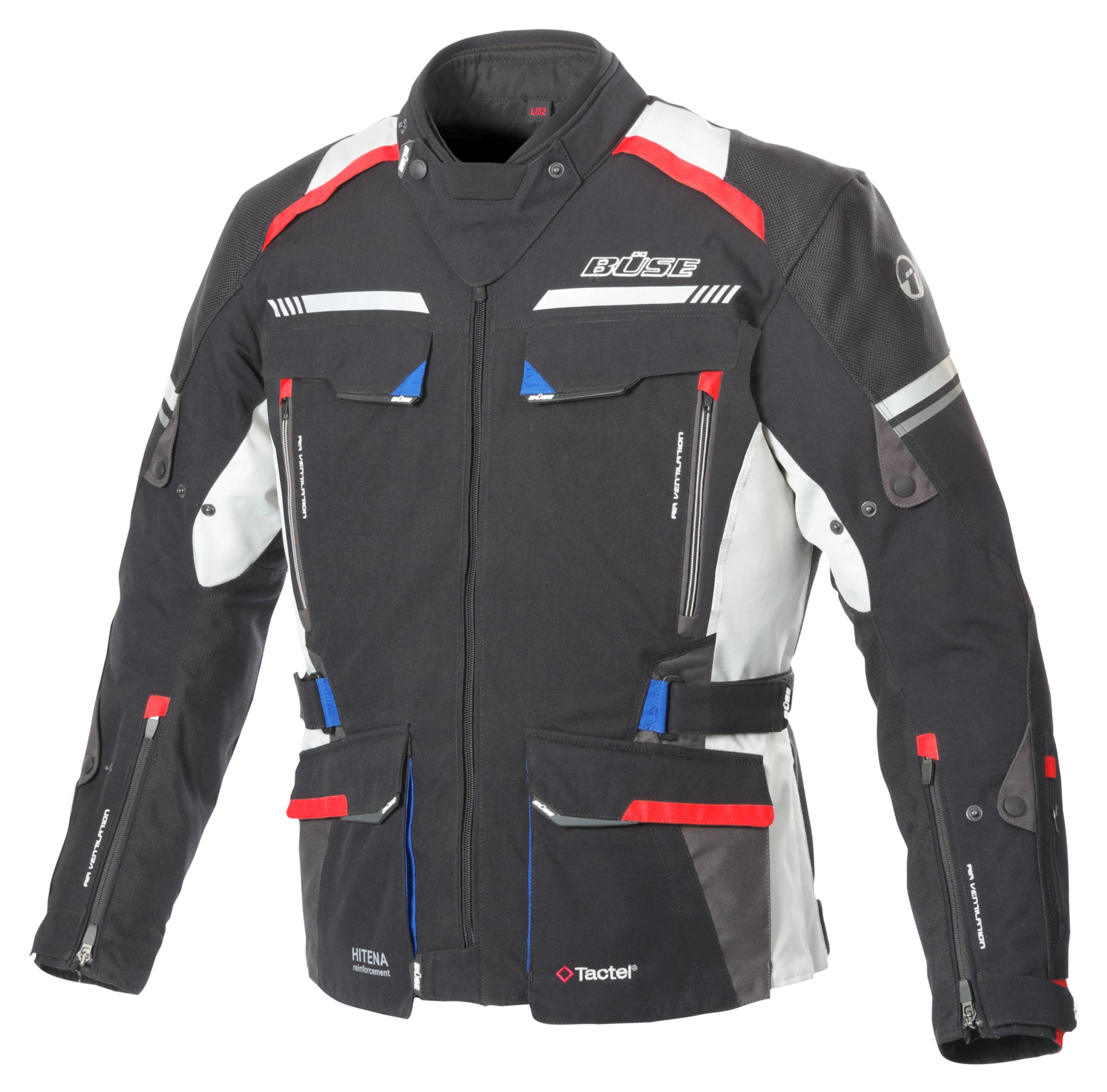 Geacă Moto Highland II Büse - Impermeabilă, Respirabilă, Protecții