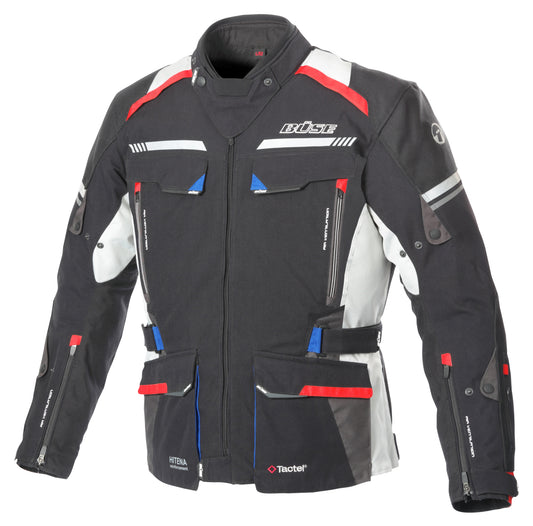 Geacă Moto Highland II Büse - Impermeabilă, Respirabilă, Protecții