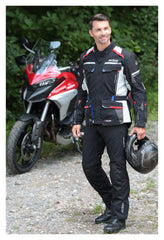Geacă Moto Highland II Büse - Impermeabilă, Respirabilă, Protecții