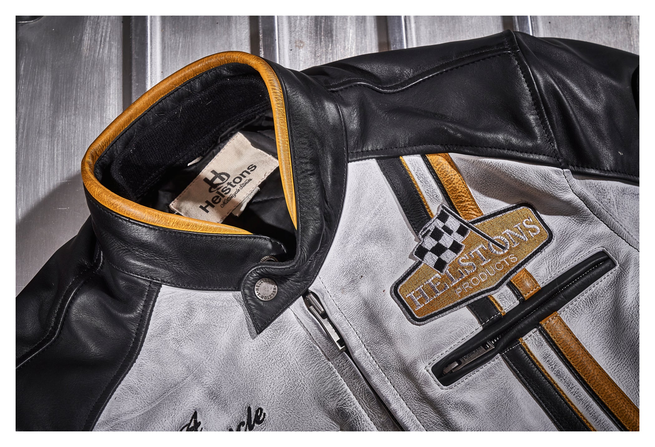 Geacă Moto Indy Louis - Piele, Protecții, Impermeabilă