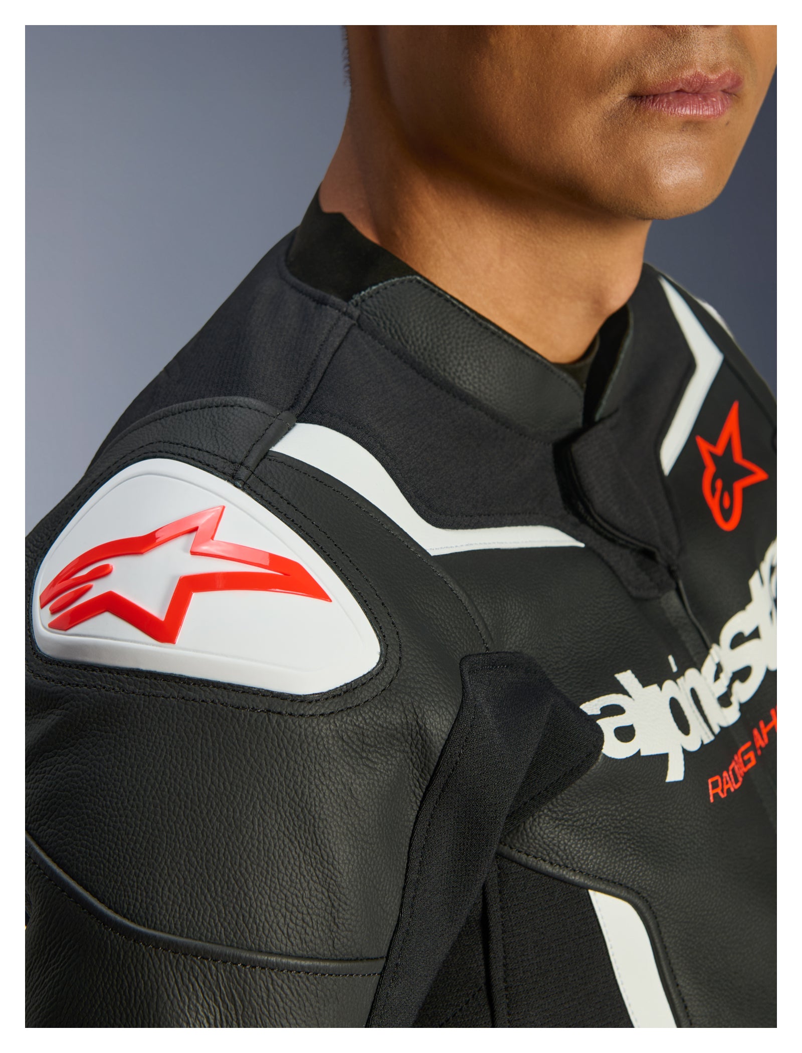 Geacă Moto Piele Alpinestars GP Force V2 - Protecție AA, Confort Sportiv
