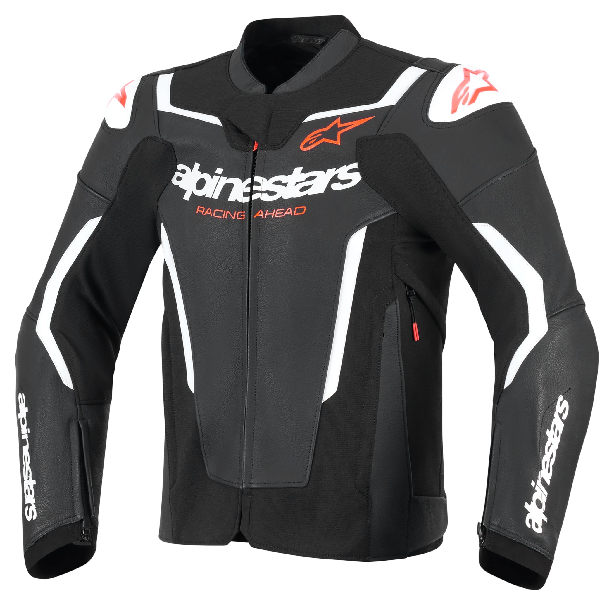 Geacă Moto Piele Alpinestars GP Force V2 - Protecție AA, Confort Sportiv