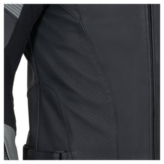 Geacă Moto Piele C-11.07 Rekurv - Sportivă, Perforată, Protecții Nivel 2