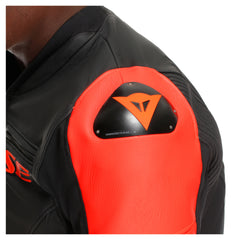Geacă Moto Piele Dainese Racing 5 Bărbați - Protecție Nivel 2