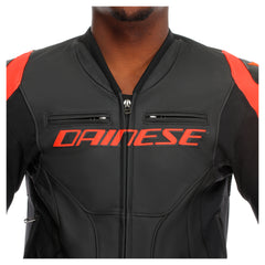 Geacă Moto Piele Dainese Racing 5 Bărbați - Protecție Nivel 2