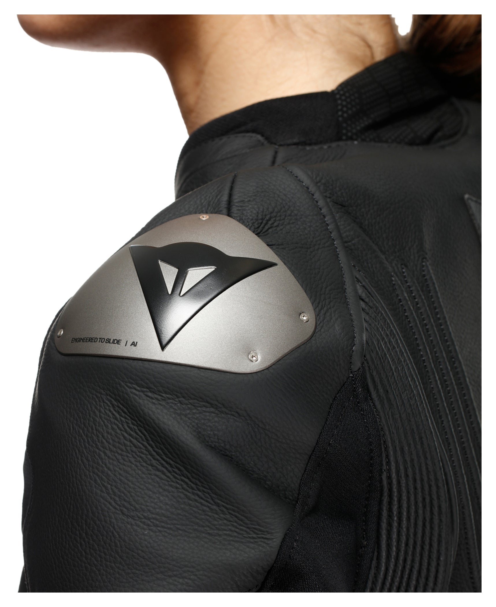 Geacă Moto Piele Dainese Racing 5 Damă - Protecție AA, Smart Air