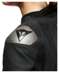 Geacă Moto Piele Dainese Racing 5 Damă - Protecție AA, Smart Air