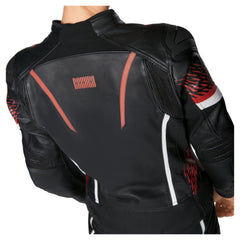 Geacă Moto Piele Damă C-21.04 Rekurv - Sportivă, Protecție AA