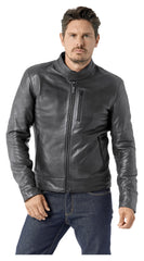 Geacă Moto Piele DL-JM-1 Louis - Design Clasic, Protecție Nivel 2