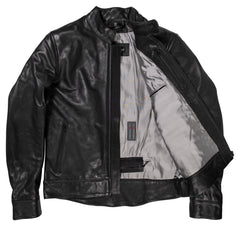 Geacă Moto Piele DL-JM-1 Louis - Design Clasic, Protecție Nivel 2