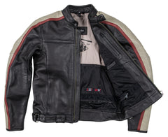Geacă Moto Piele DL-JM-10 Detlev Louis - Retro, Protecție AA
