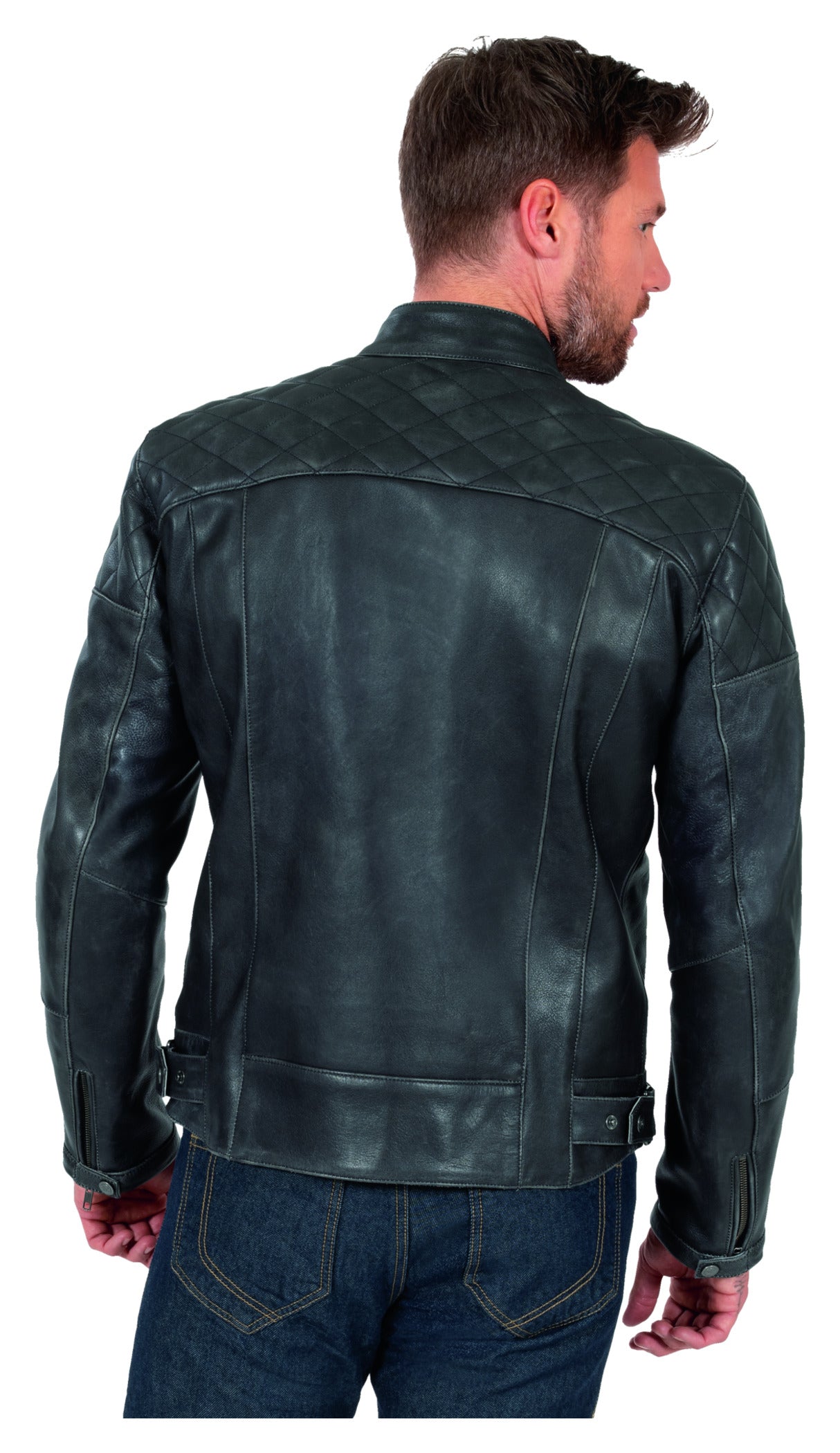 Geacă Moto Piele DL-JM-14 Louis - Clasic, Robust, Protecție AA