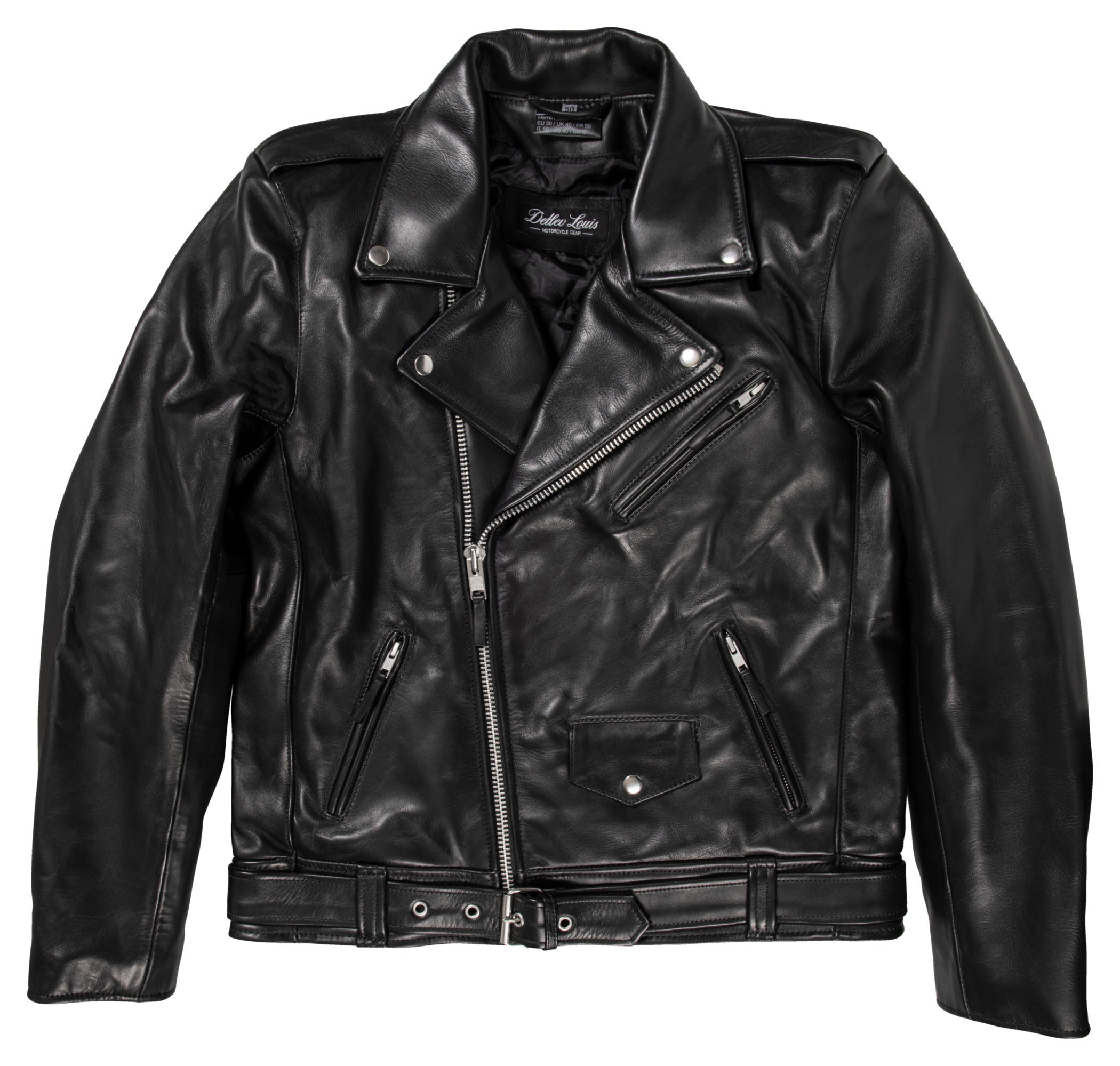 Geacă Moto Piele DL-JM-3 Detlev Louis - Clasic, Robust, Protecție