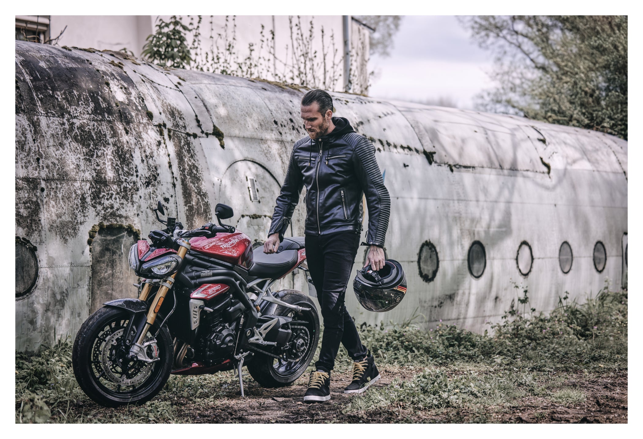 Geacă Moto Piele Dorian 2 Louis - Confort și Protecție