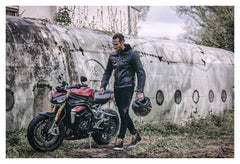 Geacă Moto Piele Dorian 2 Louis - Confort și Protecție