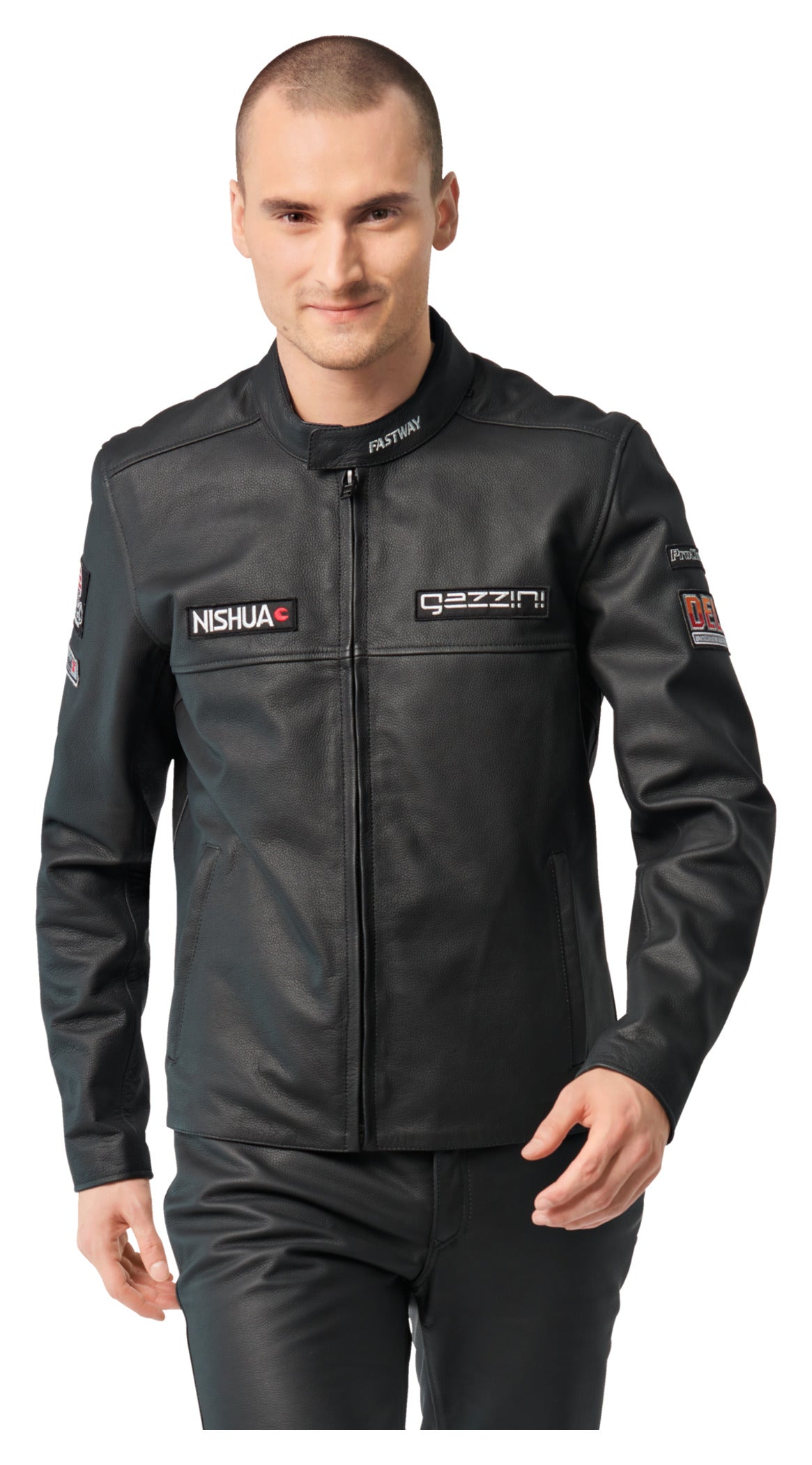 Geacă Moto Piele Fashion Men 201 Louis - Stil Urban, Confort