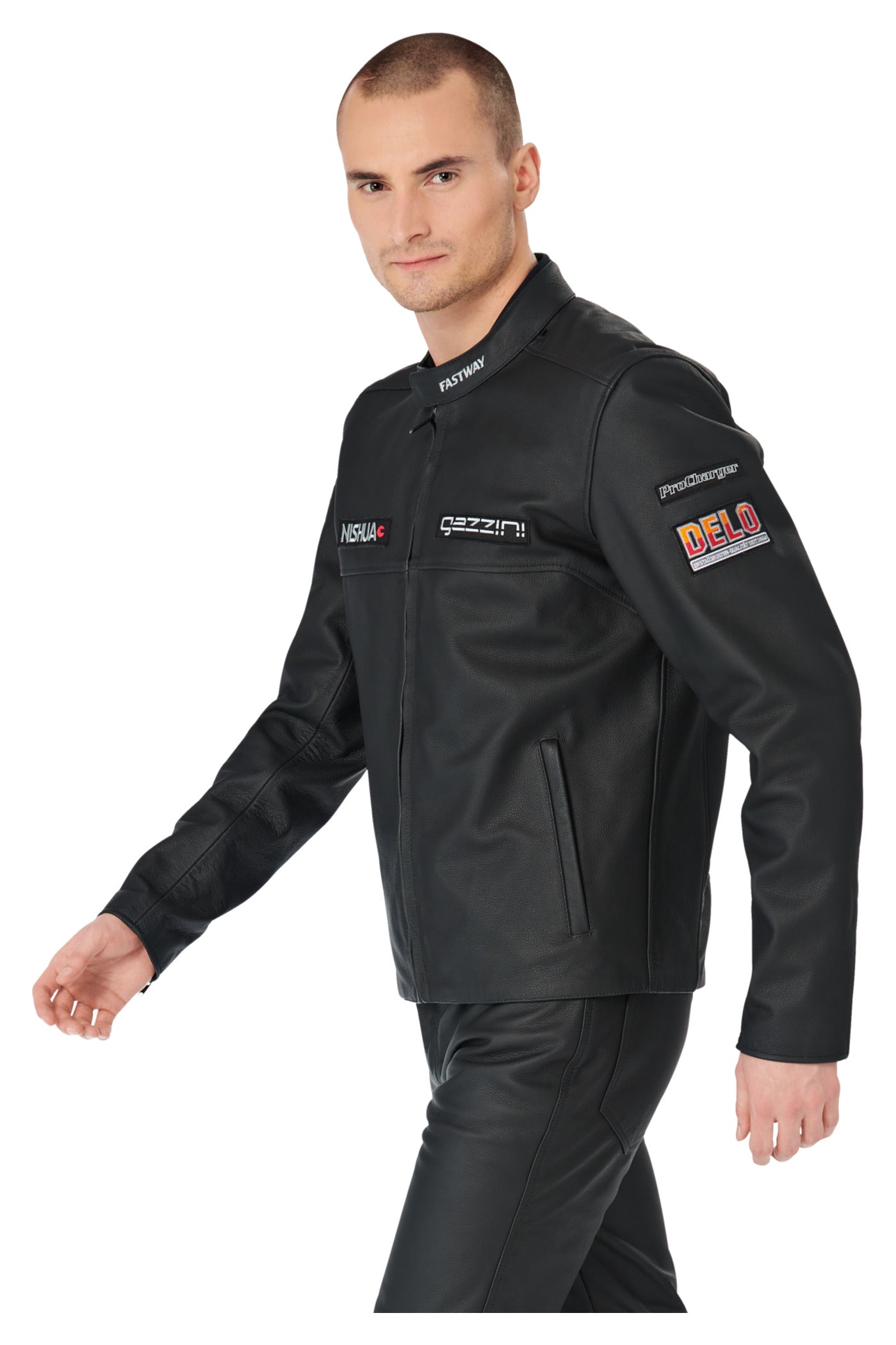 Geacă Moto Piele Fashion Men 201 Louis - Stil Urban, Confort