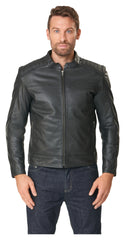 Geacă Moto Piele Fastway City Men 211 - Stil Clasic, Robustă