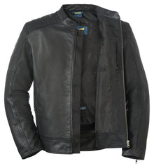 Geacă Moto Piele Fastway City Men 211 - Stil Clasic, Robustă
