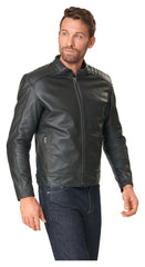 Geacă Moto Piele Fastway City Men 211 - Stil Clasic, Robustă