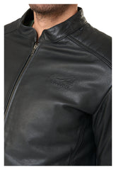 Geacă Moto Piele Fastway City Men 211 - Stil Clasic, Robustă