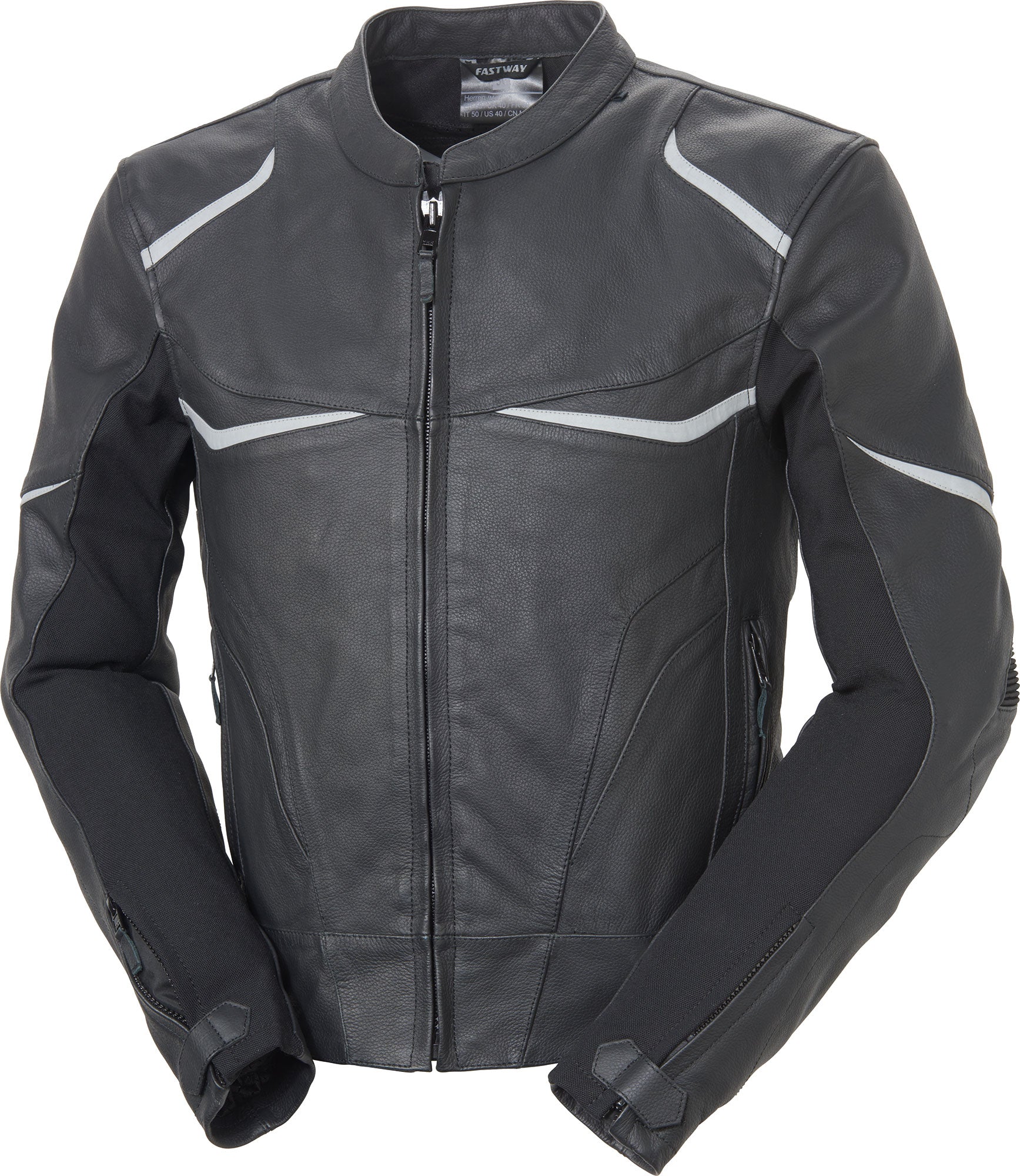 Geacă Moto Piele Fastway Sport Men 191 - Protecție Nivel 2