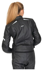 Geacă Moto Piele Fastway Sport Women 191 - Protecție Nivel 2