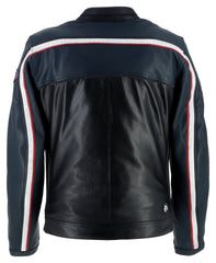 Geacă Moto Piele Formula Sport Helstons - Retro, Protecție