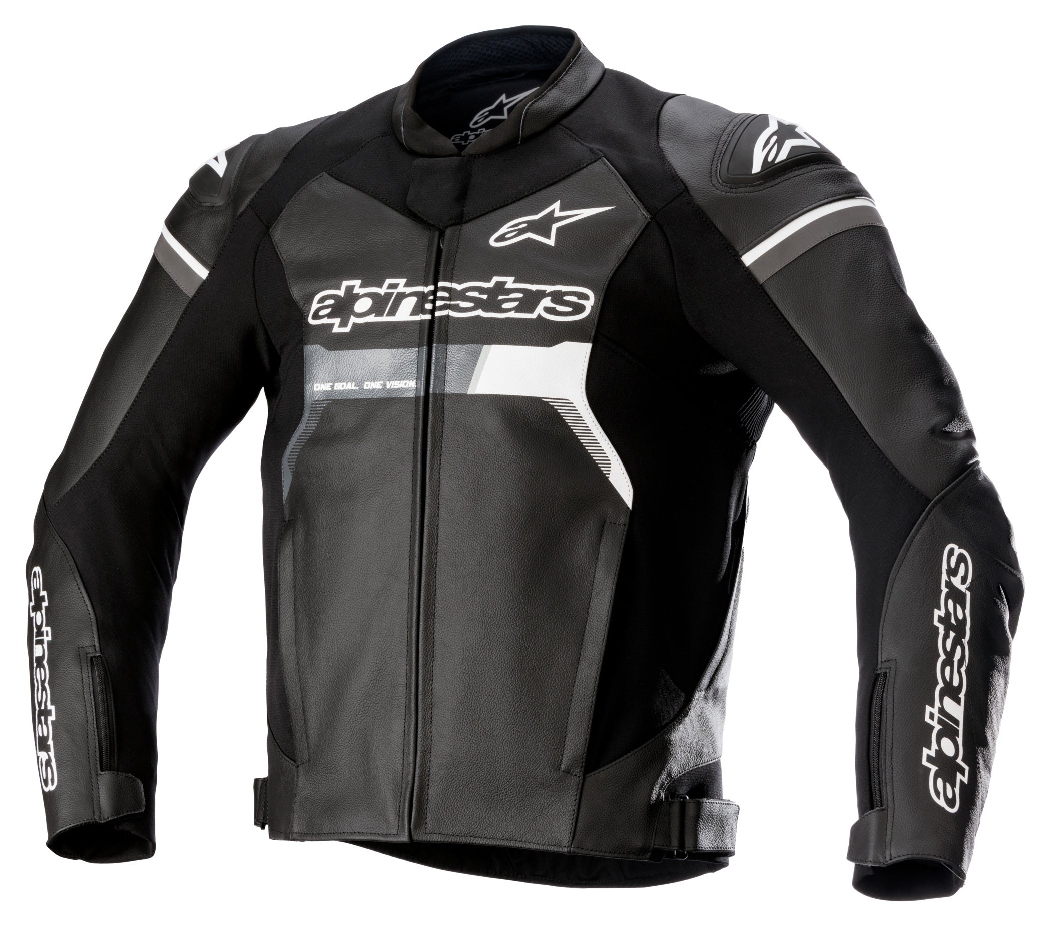 Geacă Moto Piele GP Force Alpinestars - Protecție & Confort Sportiv