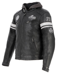 Geacă Moto Piele Helstons Riposte - Vintage Urban