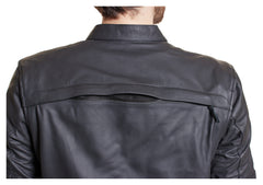 Geacă Moto Piele L-2201 Fastway - Clasic, Robustă, Protecție