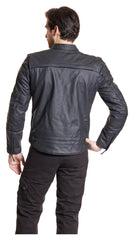 Geacă Moto Piele L-2201 Fastway - Clasic, Robustă, Protecție