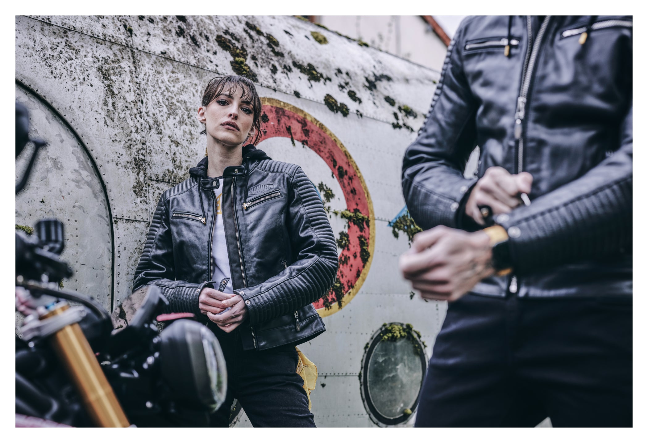 Geacă Moto Piele Lady Dorian 2 Louis - Confort și Protecție