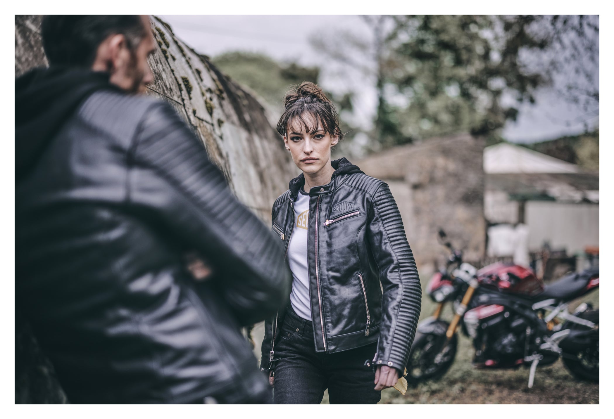 Geacă Moto Piele Lady Dorian 2 Louis - Confort și Protecție