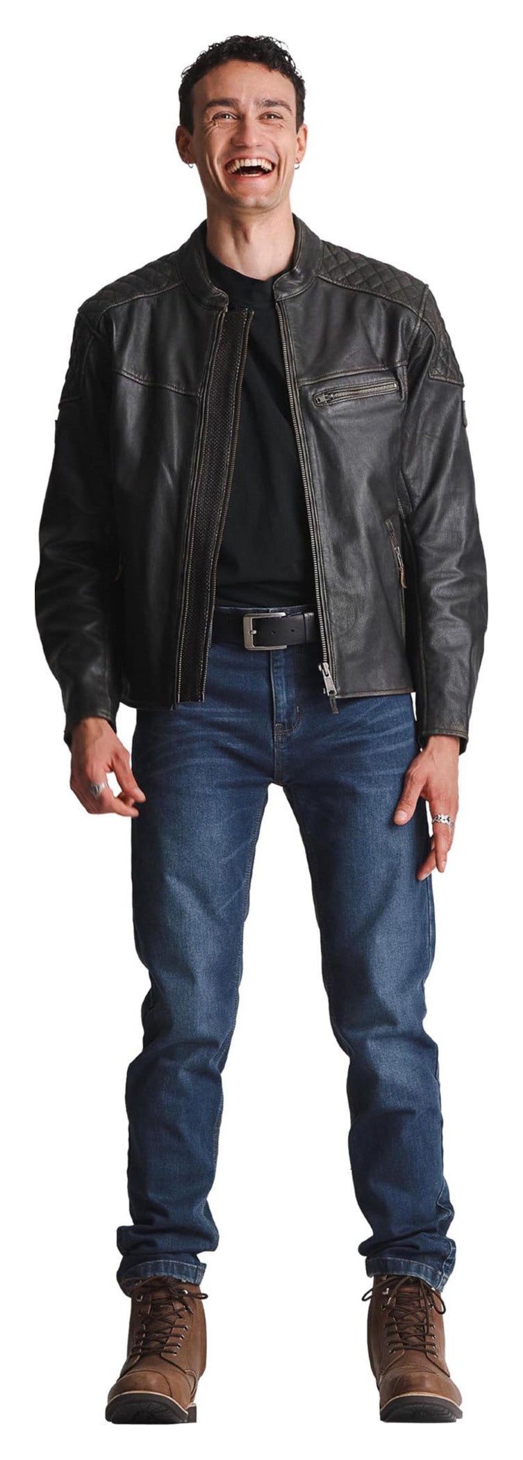 Geacă Moto Piele Phinix Phinix - Clasic & Protecție Modernă