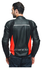 Geacă Moto Piele Racing 4 Dainese - Protecție & Stil Sportiv