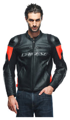Geacă Moto Piele Racing 4 Dainese - Protecție & Stil Sportiv