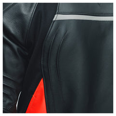 Geacă Moto Piele Racing 4 Dainese - Protecție & Stil Sportiv